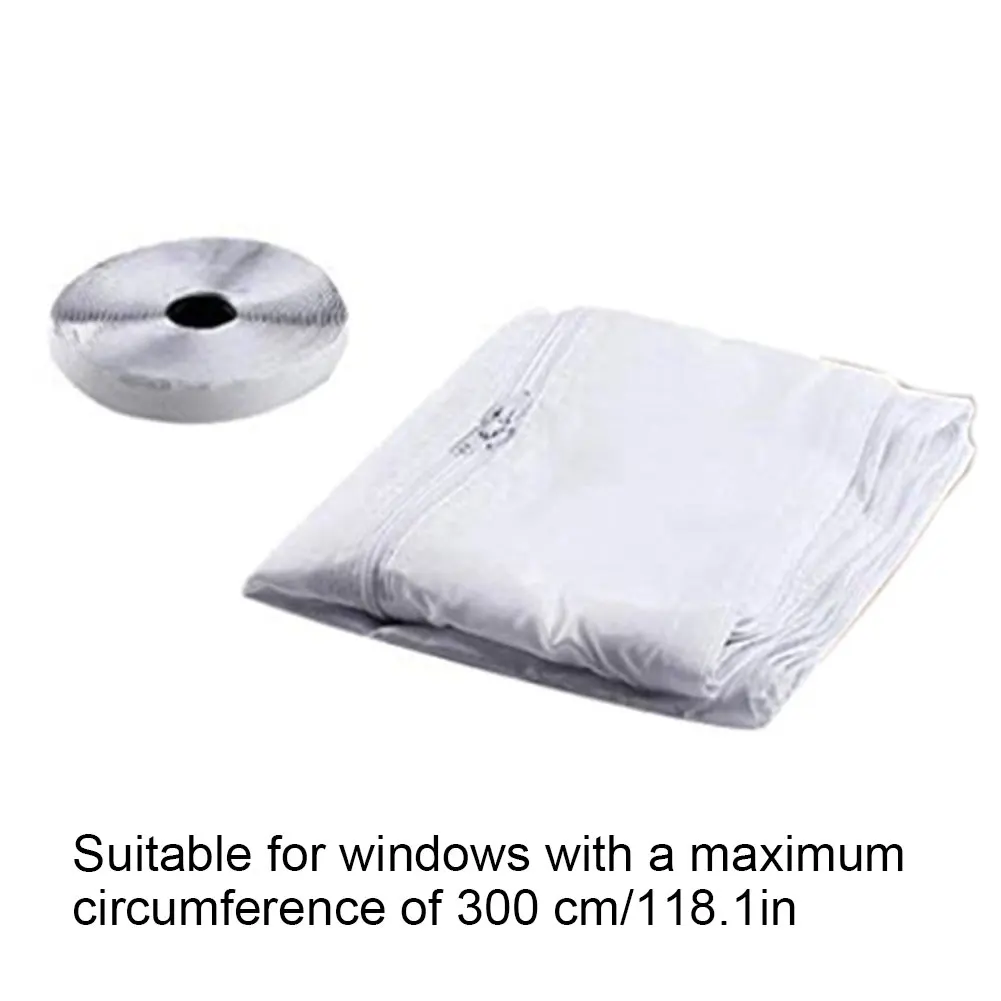 

Air-Conditioning Window Sealing Soft Zipper Mobile Universal Portable Air Exchange Guards With Fastener Outlet Lock Cloth Board