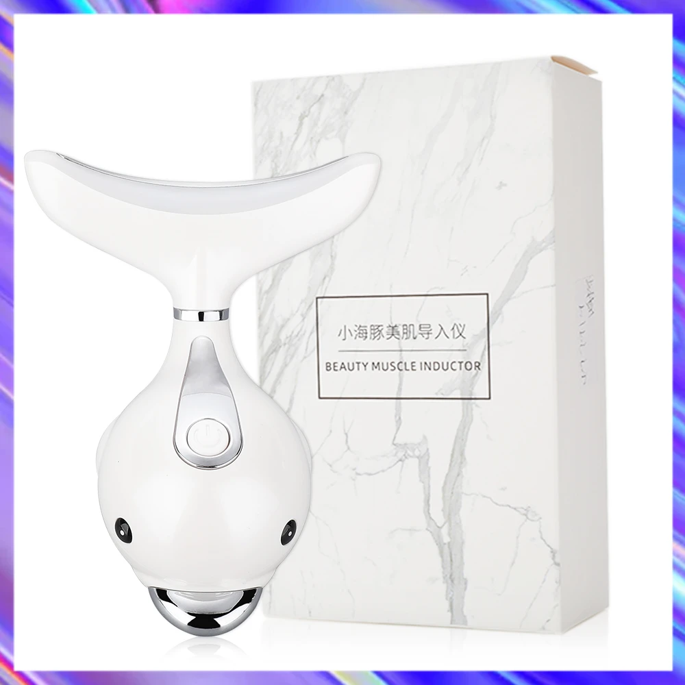 Инструмент для красоты шеи косметология подбородка и жира тонкий дельфин белый 3