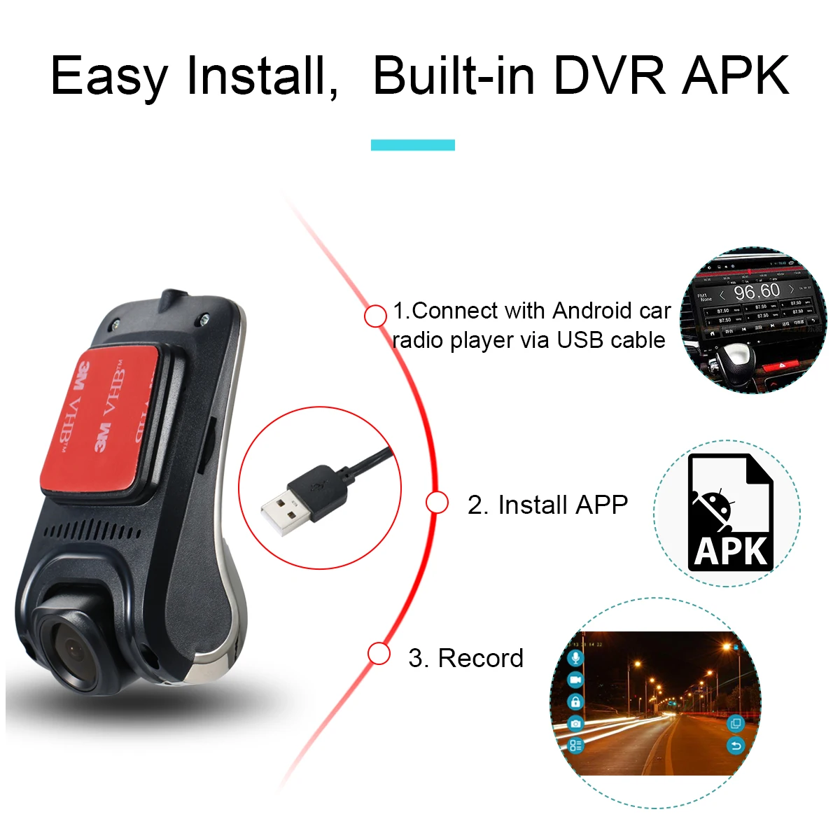 car dvr usb dash cam 1080p full hd vehicle video recorder motion detector dash camera parking monitor night vision g sensor adas free global shipping