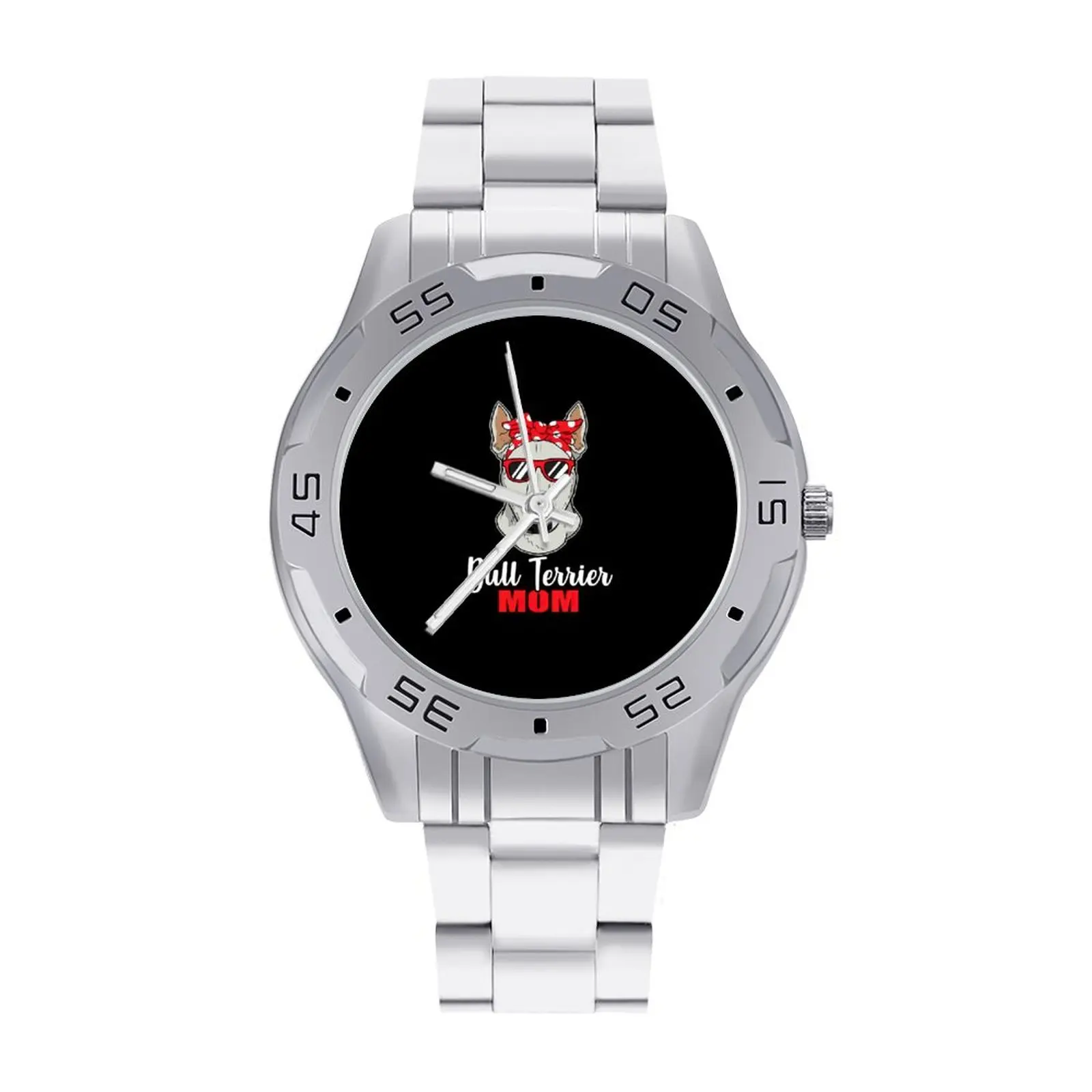 

Staffordshire Bull Terrier Quartz Watch Photo Classic Wrist Watch Steel Woman Home Design Wristwatch