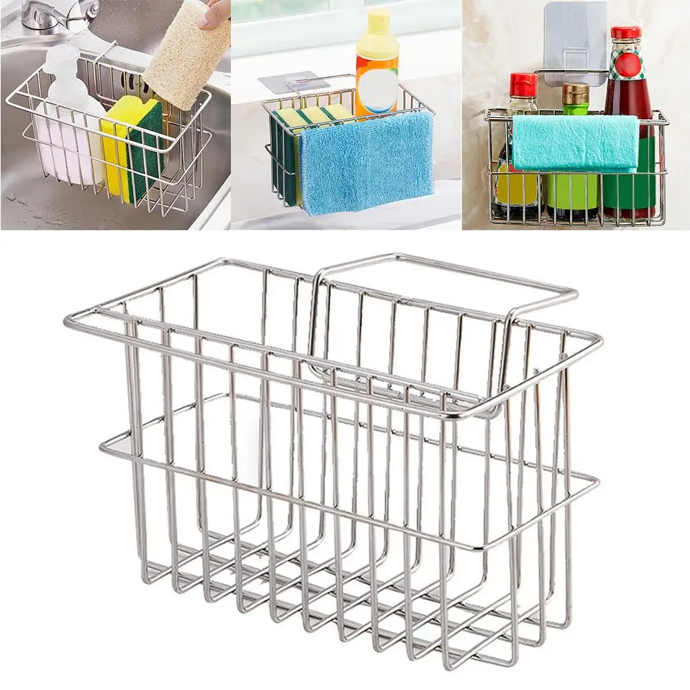 Новинка 2020 стойка для раковины компактная подвесная корзина из нержавеющей