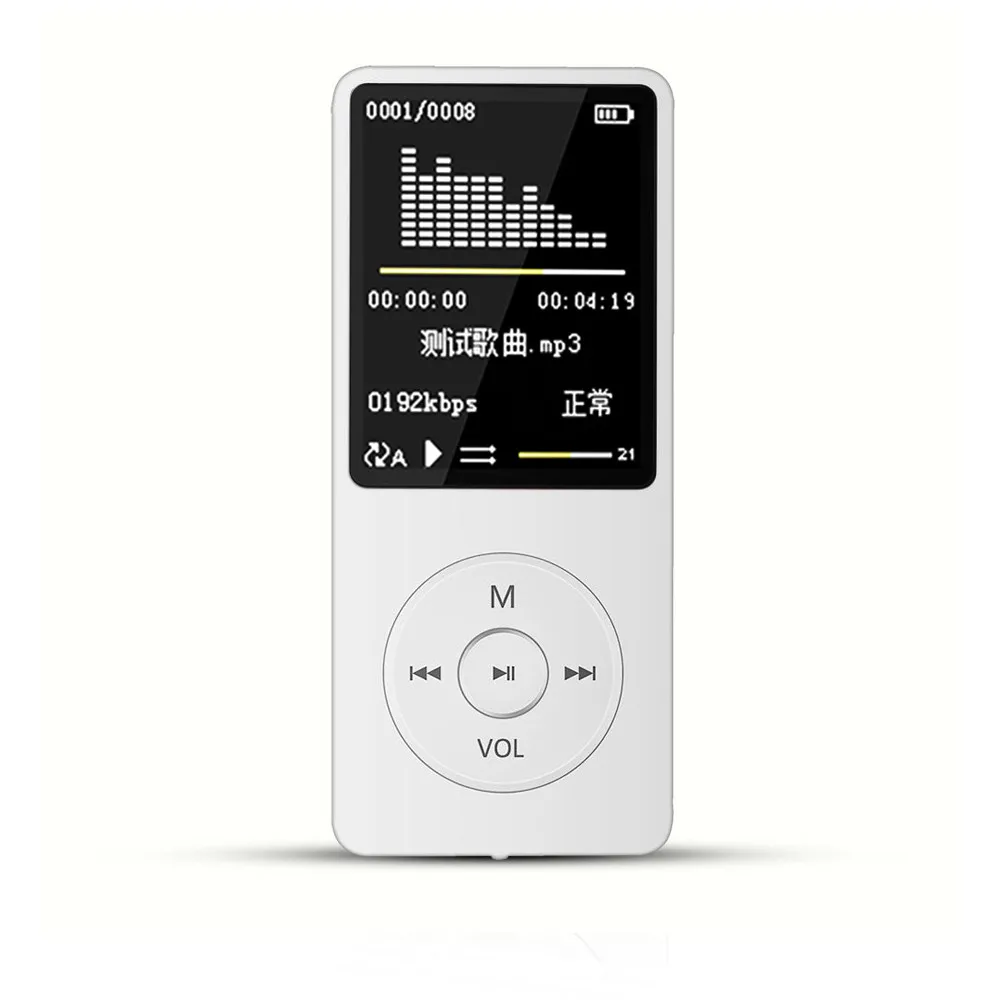 8G MP3 плеер Портативный Мини HIFI музыка без потерь звук Спорт Вождение медиаплеер
