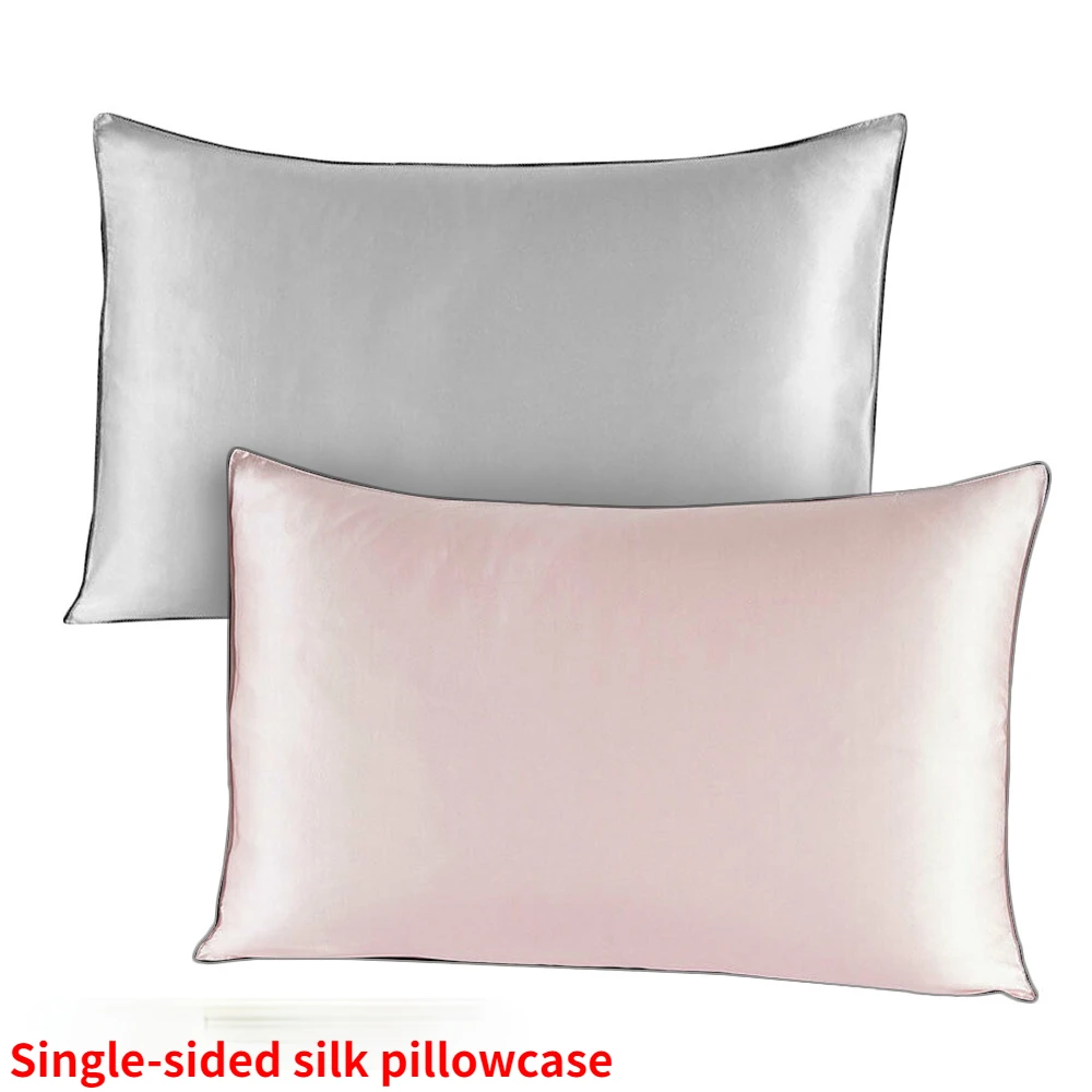 100% природа шелковистая шелковая Подушка Чехол наволочки чехол s для здорового