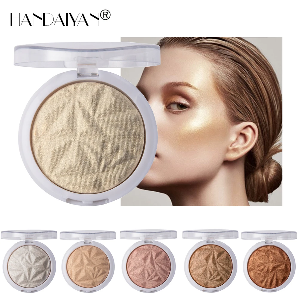 Хайлайтер бронзер фестиваль лица блеск макияж палитра светящийся набор