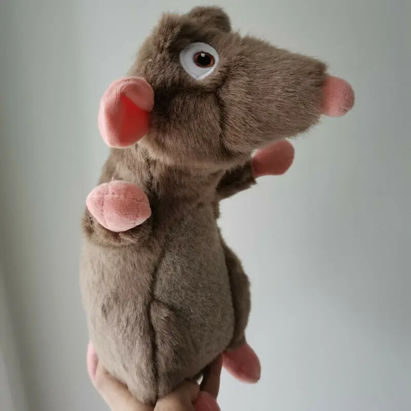 Новая плюшевая игрушка крыса Рататуй Реми коричневая мягкая кукла новый