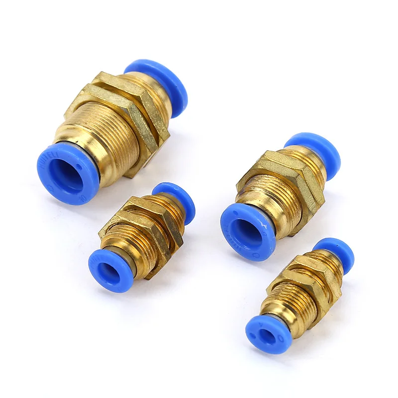 Быстроразъемный пневматический штуцер для шланга 4 мм 6 8 10 12 мм|Пневматические