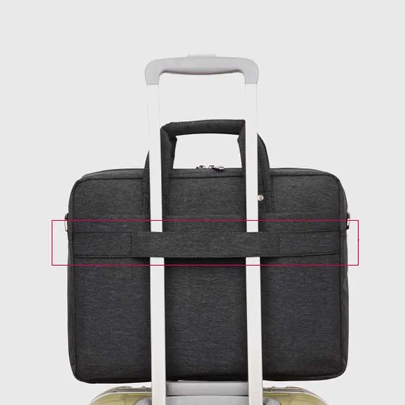 Обновленный мужской портфель водонепроницаемая многофункциональная сумка для