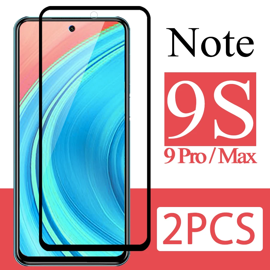 2 шт. защитное стекло note 9s для xiaomi redmi note9 9 pro max|Защитные стёкла и плёнки телефонов| |