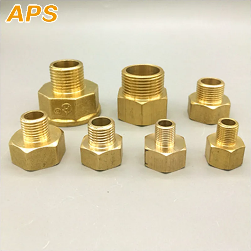 Медный M/F 1/8 &quot 1/4&quot 3/8 1/2&quot штыревой К гнездовой резьбовой латунный