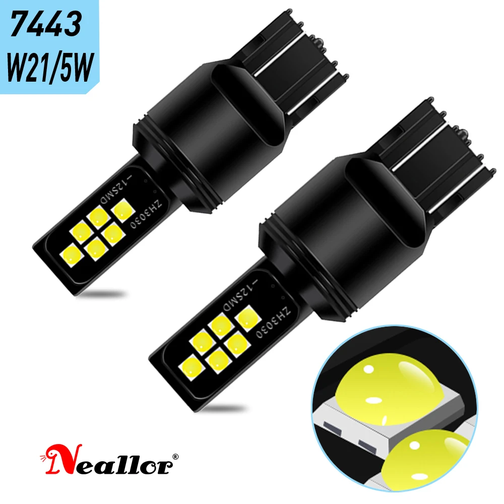 

T20 7443 7440NA SRCK P21W LED P21 5W PY21W 12V 1156 BA15S Car DHO Light 1157 BAY15D Auto Bulb W21/5W 7440 T25 W21W Running Lamp