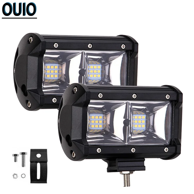 96 Вт 5 дюймов светодиодный рабочий светильник бар 6000K 4x4 головной для ATV