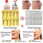 Игольчатый распылитель 0,3 мл и 0,5 мл, ампульная помпа для удаления морщин и губ, водный шприц для мезотерапии высокого давления, гиалуроновая ручка