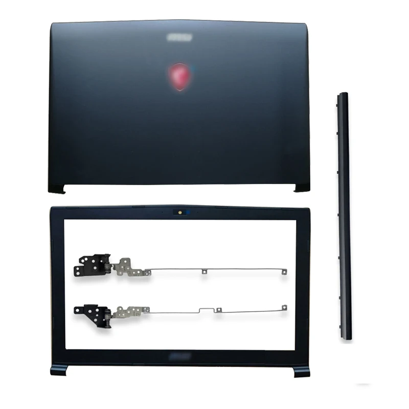 

Новинка для ноутбука MSI GP62 6QG GV62 GL62 6QF GP62MVR MS-16J9 GP62MVR GL62M задняя крышка ЖК-дисплея/передняя рамка/петли/петля черная крышка