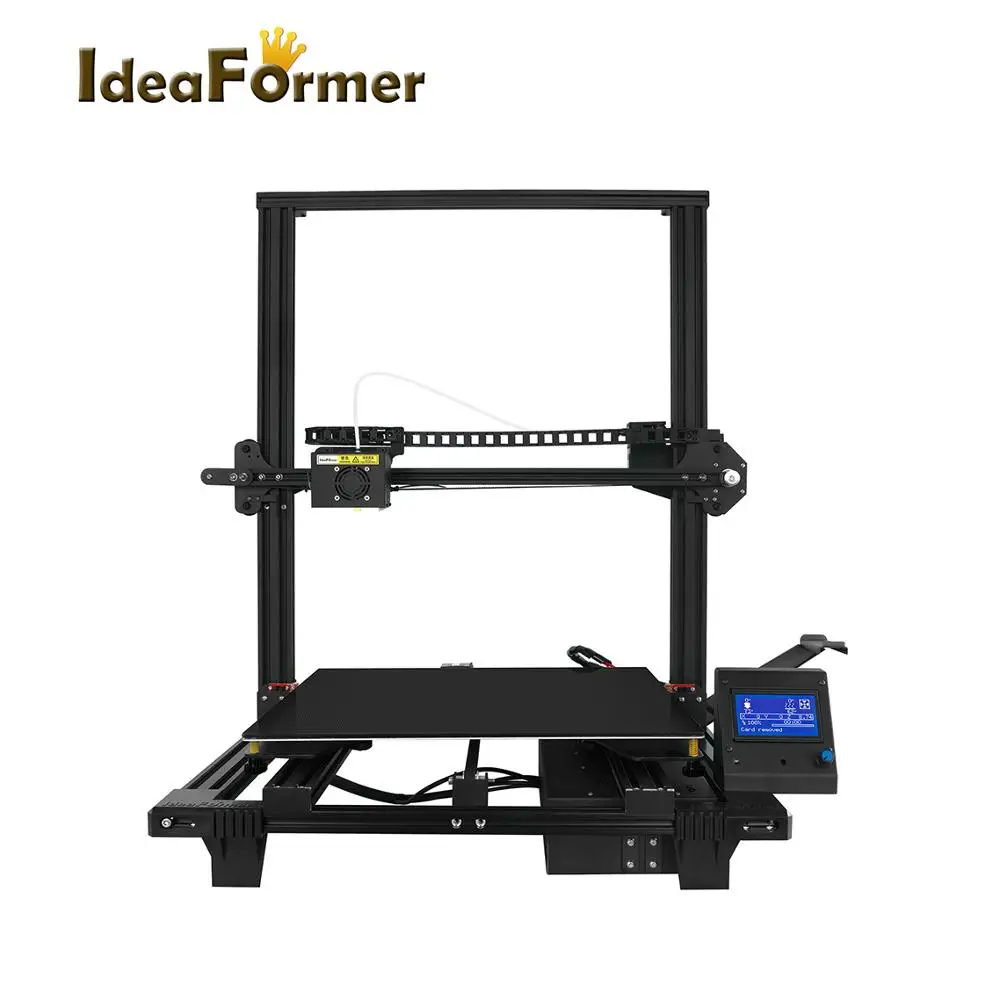 Ideaformer Giant New 3D Printer Big Size FDM TMC2208 Driver Full Metal Printer 400*400*450mm 3D Printer DIY Kit Self-Assemble