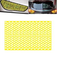 1 piece yellow car rear tail light cover sticker tail lamp decal universal 48x30cm car accessories car stickers