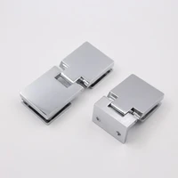 8 10mm frameless bracket wall to glass door hinges bathroom shower door bracket wall mount door hinge new arrival