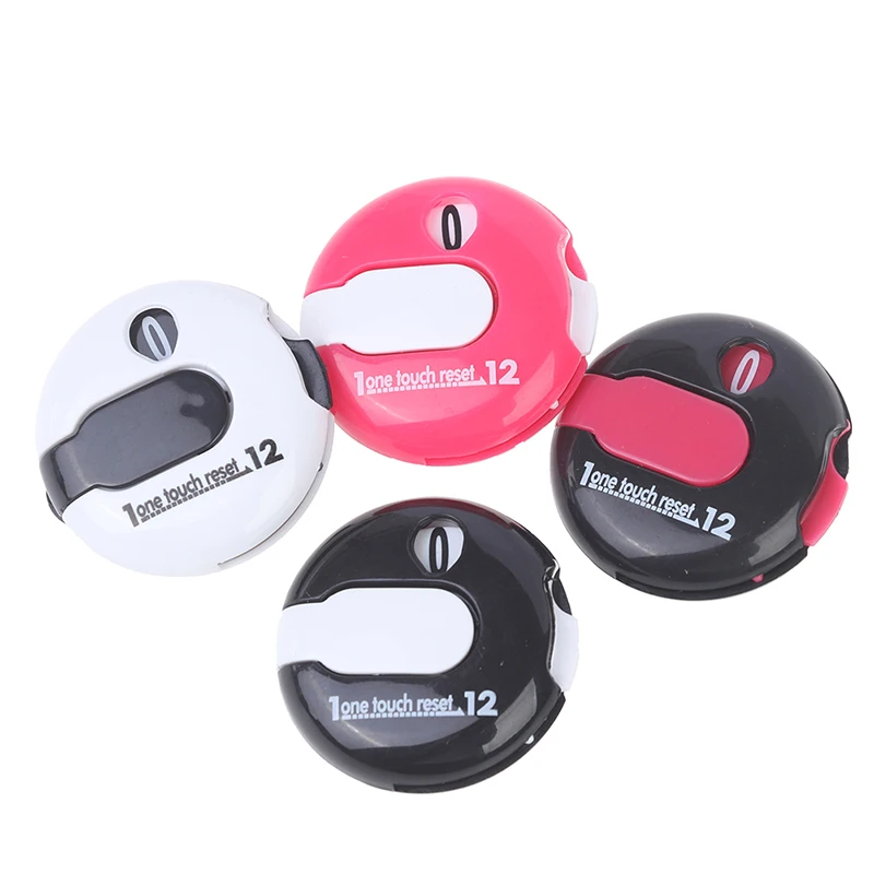 

Mini Golf Score Counter PP Plastic Glove Hat Clip Style One-touch Reset Scorekeeper Scoring Tool Golf Supplies