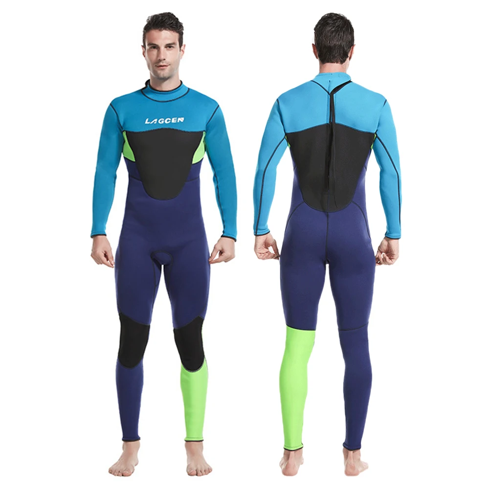 Neoprene Wetsuit Men 2.5MM Surf Kitesurf Clothing Swimwear Underwater Fishing Spearfishing Wet Suit Scuba Diving Suit Equipment