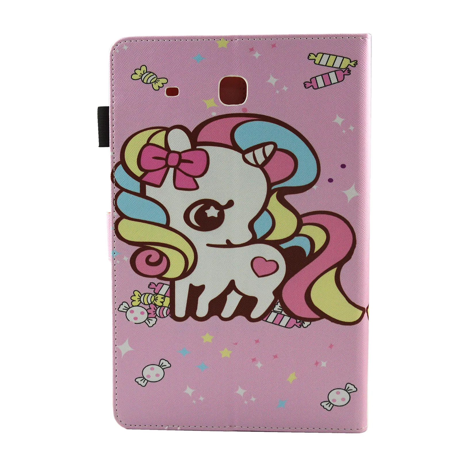 Horse modeling Color Cartoon Pattern Support Protective Cover Case for Samsung Galaxy Tab E 9.6 inch T560 T561 | Компьютеры и офис