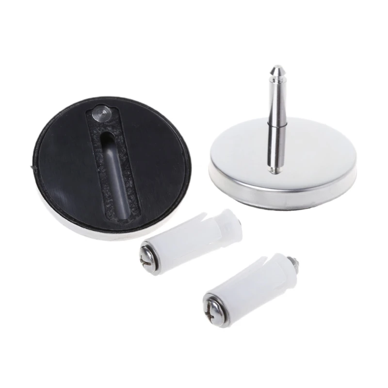 2Pcs Top Fix WC Toilet Seat Hinges Fittings Quick Release Cover Hinge Screw | Обустройство дома