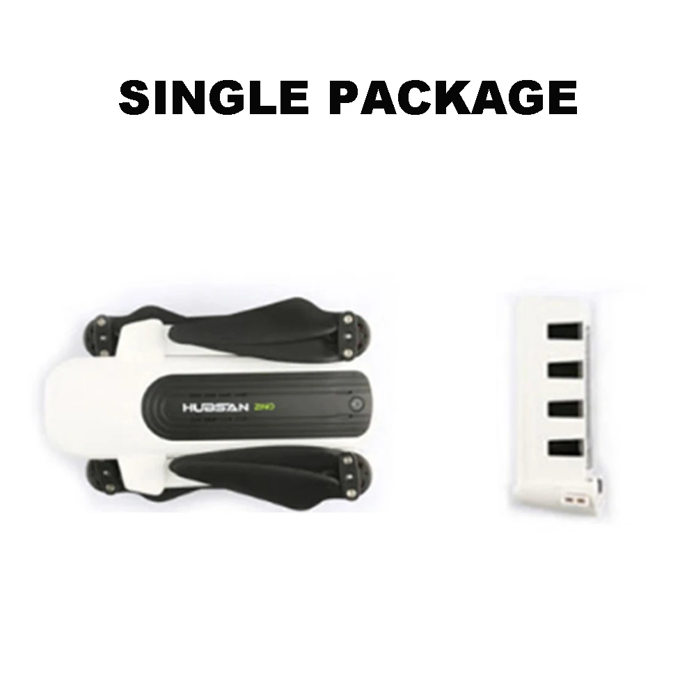 Single package Лидер продаж Hubsan H117S Zino gps 5,8 Г 1 км Складная рукоятка с видом от первого лица в формате 4K UHD, Камера 3-осевому гидростабилизатору Дрон Квадрокоптер с дистанционным управлением гоночный автомобиль - Цвет: Single package