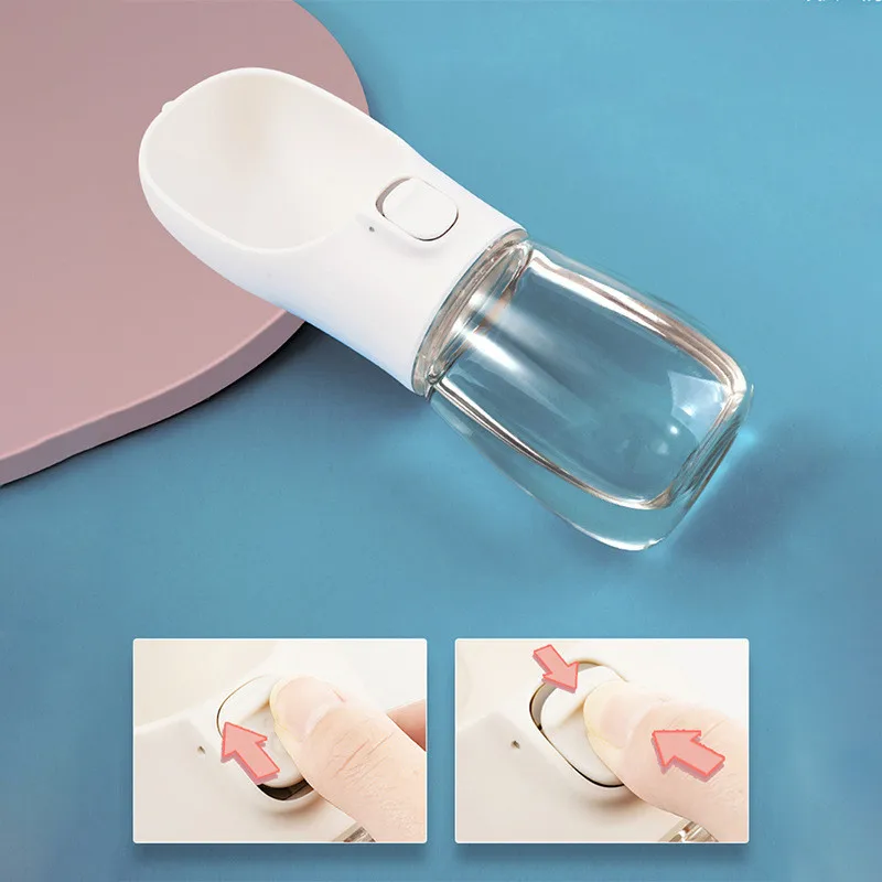 Бутылка для воды домашних животных портативная миска собак уличная поилка миски