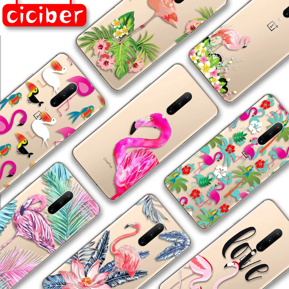 

Love Flamingo Case For Oneplus 7 7T 9R 9 8 8T 6 6T Pro Nord N10 N100 Cover For 1+ 7 1+9 1+8 1+ 6 T Soft Silicone TPU Phone Funda