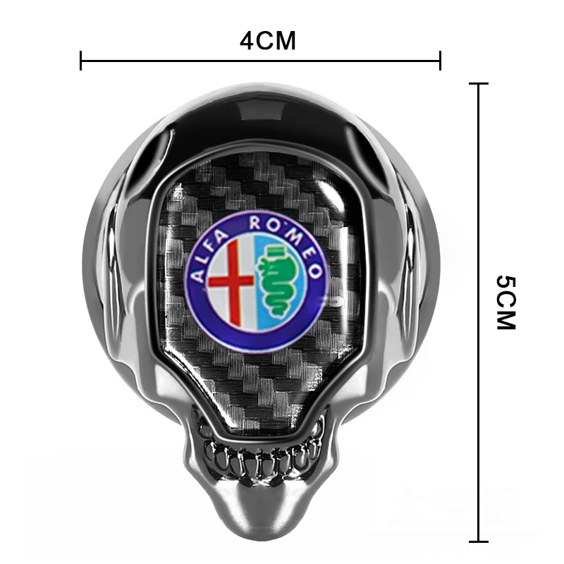 Металлическая кнопка запуска автомобиля декоративная наклейка для Alfa Romeo Giulia GT 156
