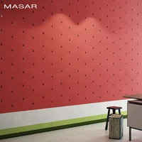 MASAR red watermelon element original design custom mural refreshing natural wind wallpaper restaurant hotel wallpaper summer