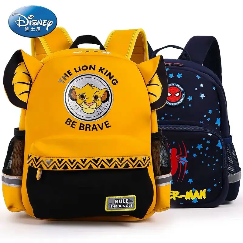 Подлинный Дисней Король Лев Simba 35-38 см школьный рюкзак для детей, мальчиков и девочек мультфильм Король Лев школьная милая сумка Детская игрушка подарок на день рождения