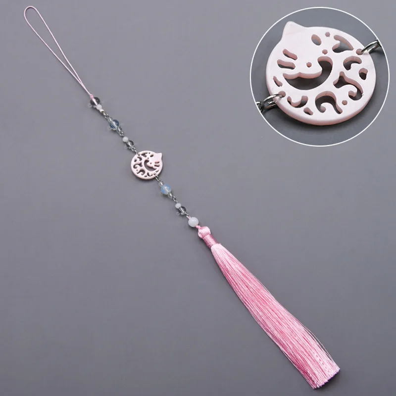 Костюм ханьфу в китайском стиле ретро с подвесными украшениями кисточками