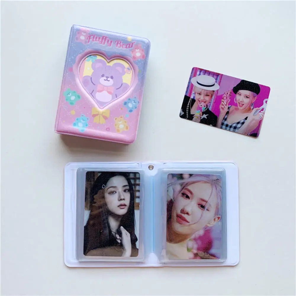 

Photocard Holder Book Mini Photo Album for Fujifilm Instax Polaroid Films 40 Pockets PVC Free Photo Sticker Holder Perfect