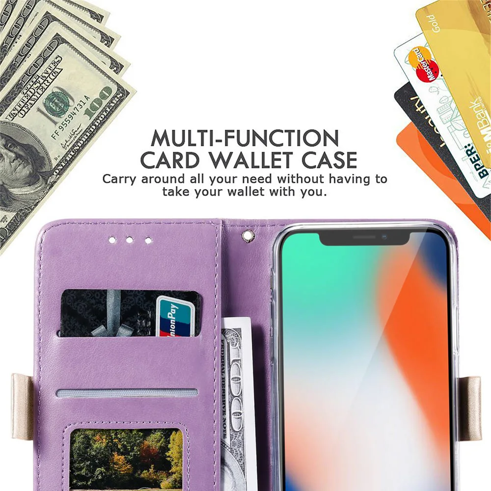 L-FADNUT роскошный кружевной кошелек на молнии чехол для телефона Xiaomi Redmi K20 Pro Redmi 7A Note 7 кошелек Флип кожаный высокий защитный чехол