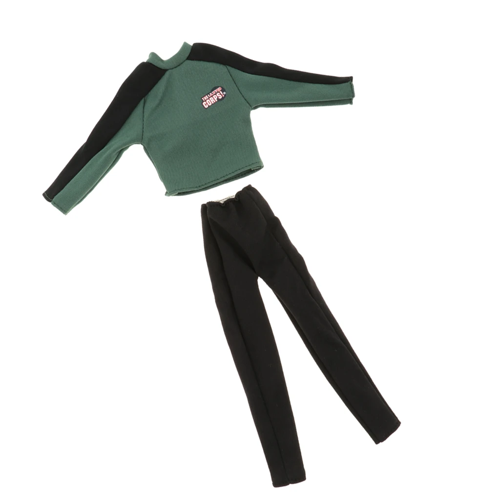 

Popular Doll Uniform Tops & Pants Toy for 28-30cm Soldier Doll Accs