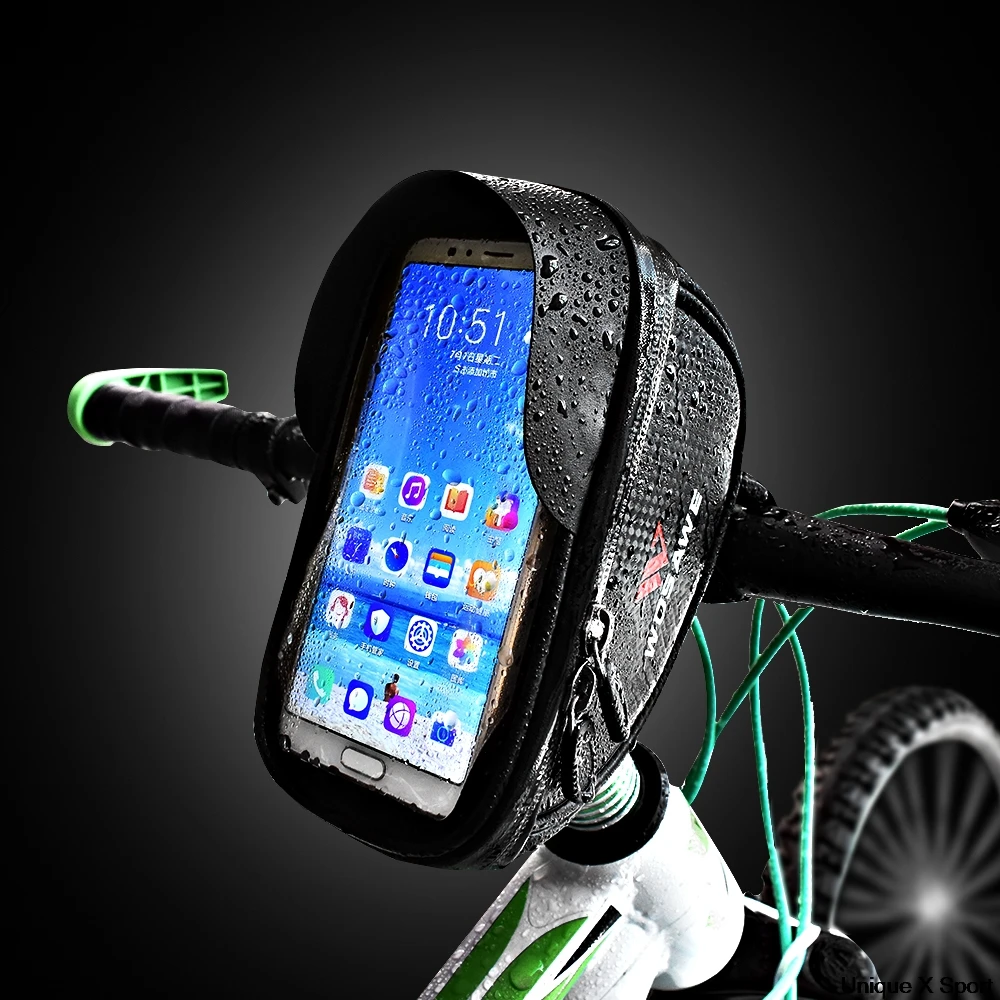 WOSAWE непромокаемая велосипедная сумка с сенсорной головкой руль мобильный