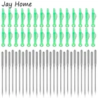 30 шт., иглы для нарезки нитей в виде рыбы