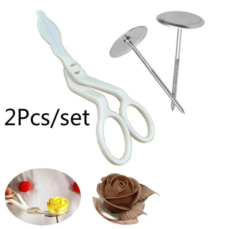 

2 шт., ножницы для украшения тортов, из нержавеющей стали