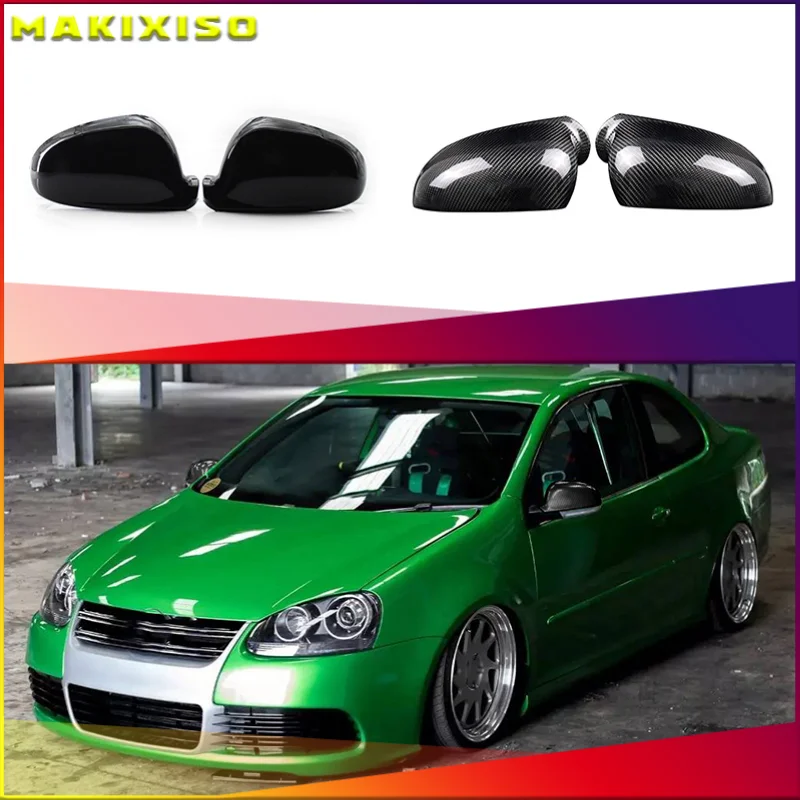 

For Volkswagen Golf 5 MK5 GTI Jetta 5 Passat B6 B5.5 Side Wing Mirror Covers Caps For VW Sharan Golf 5 6Plus Variant EOS