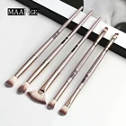 5 шт., профессиональные блестящие кисти для теней для век, набор кистей для макияжа в форме веера, Прямая поставка