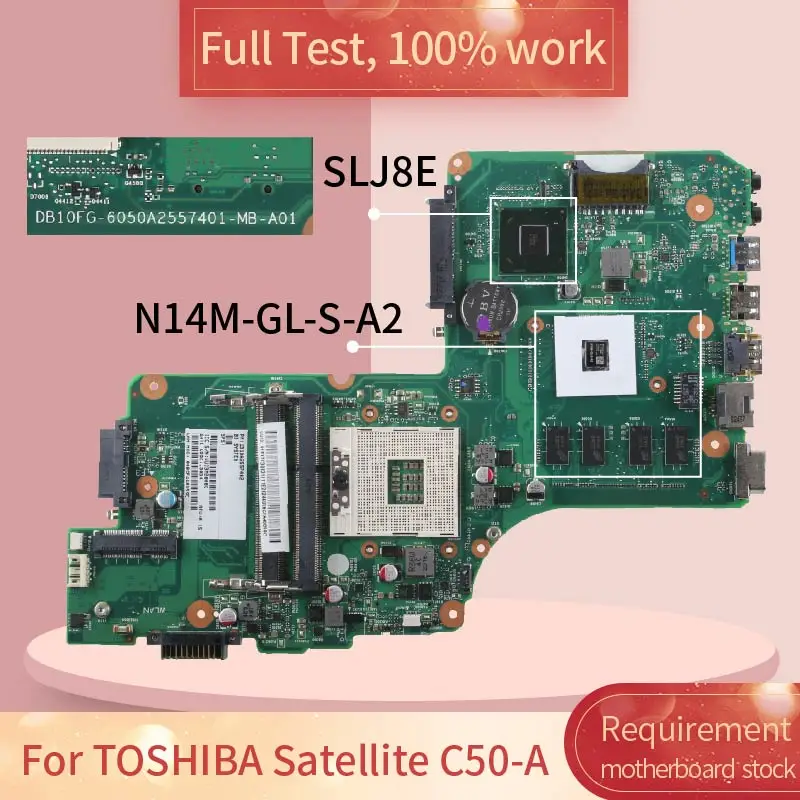 Для TOSHIBA Toshiba C850D 216-0810028 REV.2.1 материнская плата Полная проверка 100% работа |