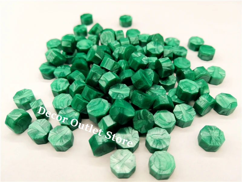 100 шт. уплотнительные восковые бусины упакованные в пластиковый пакет 40 цветов на