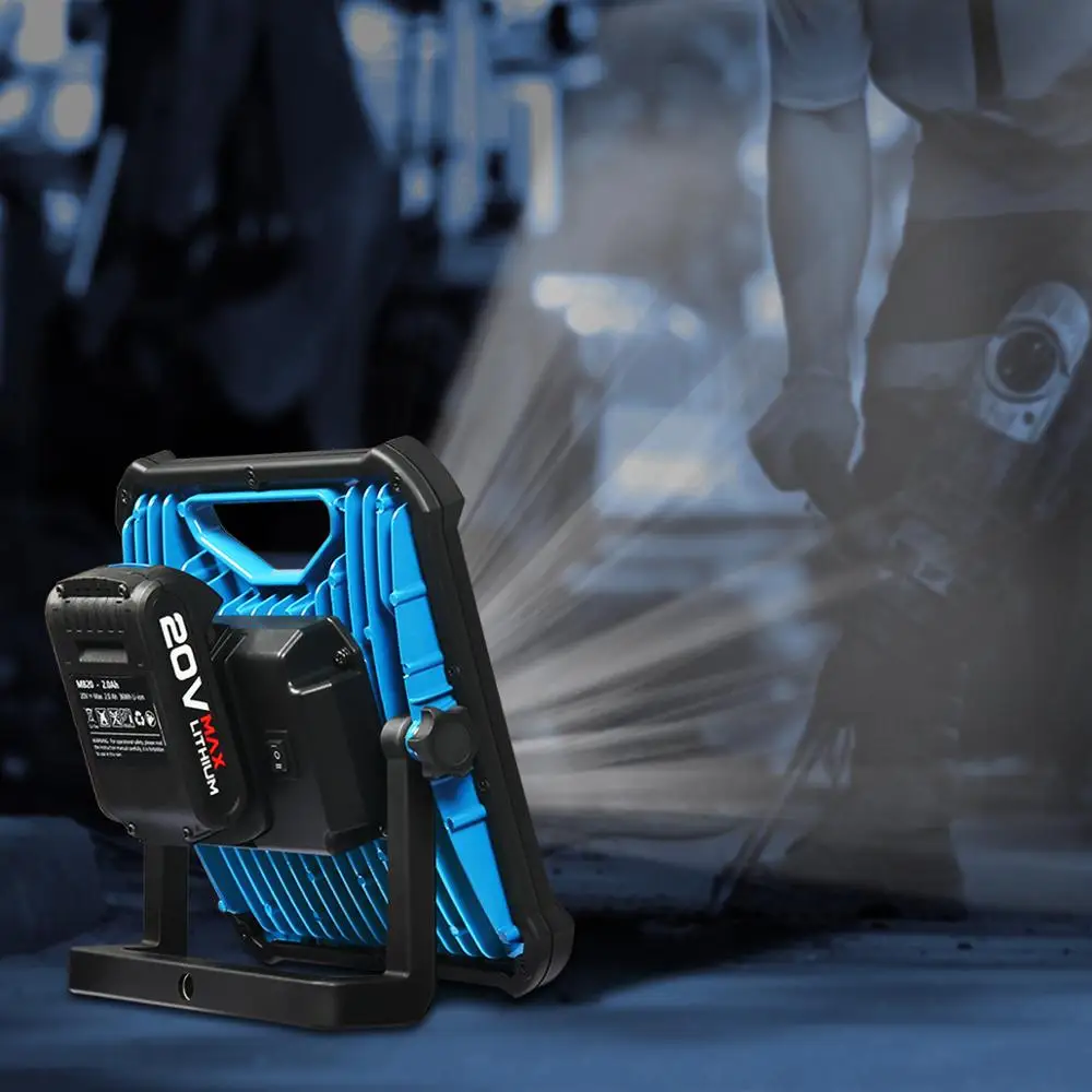 Prostormer перезаряжаемая 2000mAh батарея прожектор светодиодный 20V Беспроводная