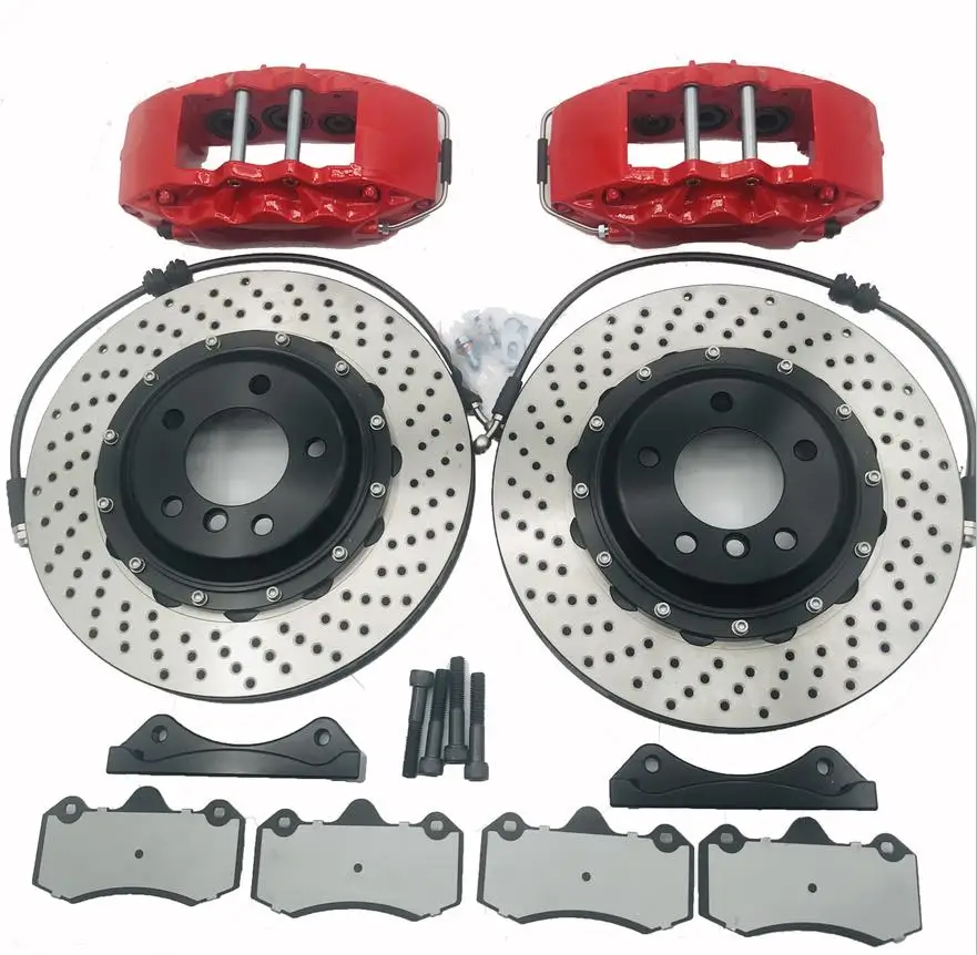 

JK9040 недорогой высокопроизводительный 6 суппорт шаблон тормозной диск подходит для AUDI-BMW-Benz-18-inch передних колес