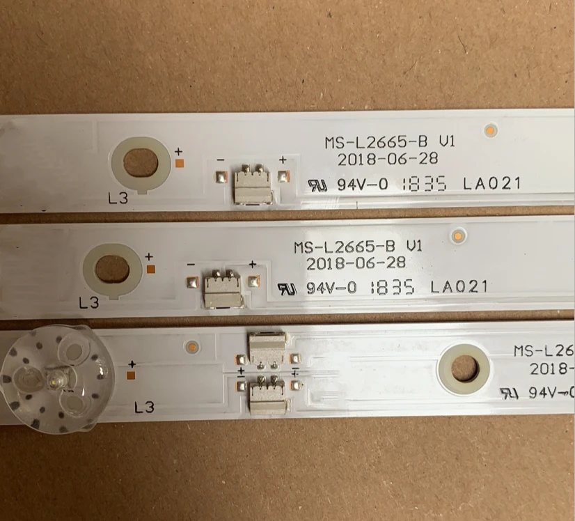 30 шт./Новинка 8 светодиодов 6 в 760 мм Φ TB C 40 &quotTV 40LEM-1043/FTS2C EU40DT200 R72-40D04 LA021