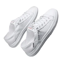 mens shoes breathable canvas shoes 2021 new summer casual white shoes mens korean all match cloth shoes off white shoes