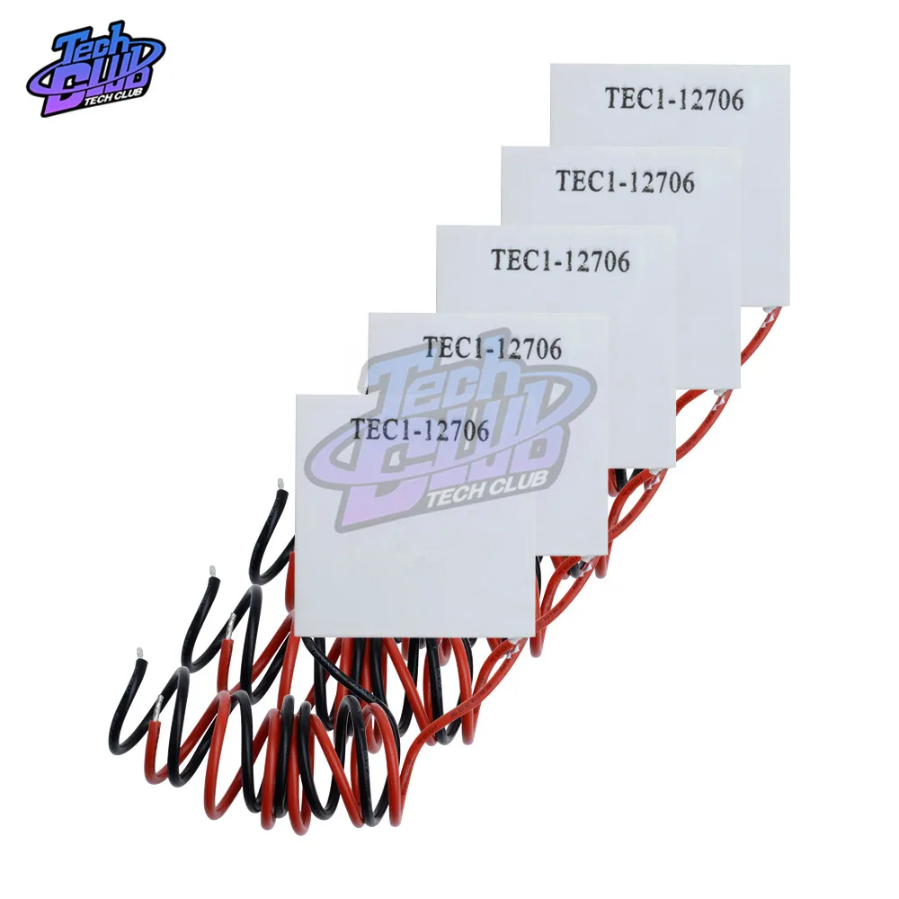 5 шт. термоэлектрический кулер TEC1 12706 12 В 6A TEC Пельтье TEC112706 радиатор в виде