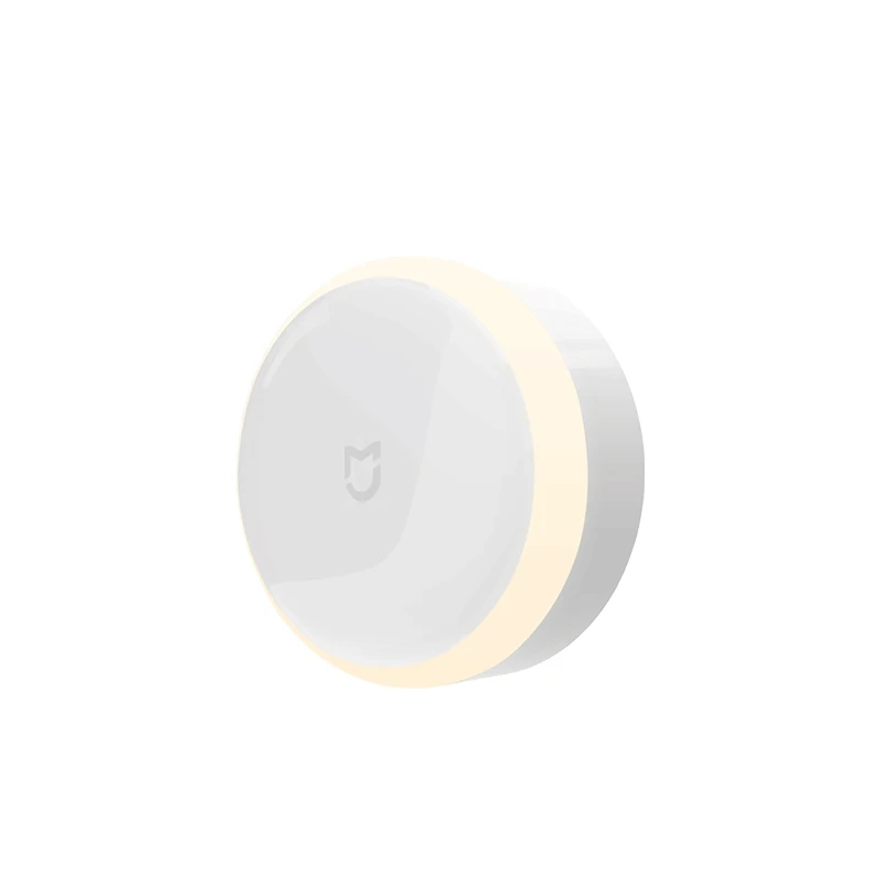 Тёплый белый XIAOMI MIJIA индукционные ночные светильники MJYD01YL светодиодный инфракрасный пульт дистанционного управления свет коридор датчик движения лампа для детей в помещении - Испускаемый цвет: Тёплый белый