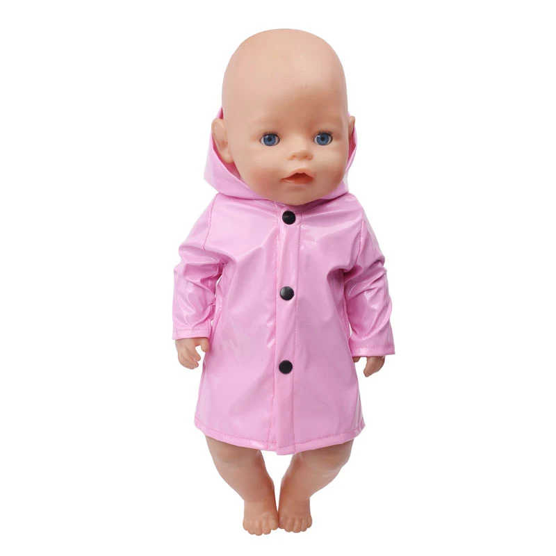 1 шт. плащ с капюшоном 43 см 4 цвета