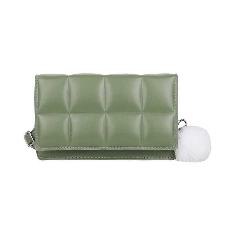 

OLUOLIN Women Fashion Crossbody Bags Quality Leather Thick Chain Shoulder Messenger Bags Luxury Handbags Casual Purse