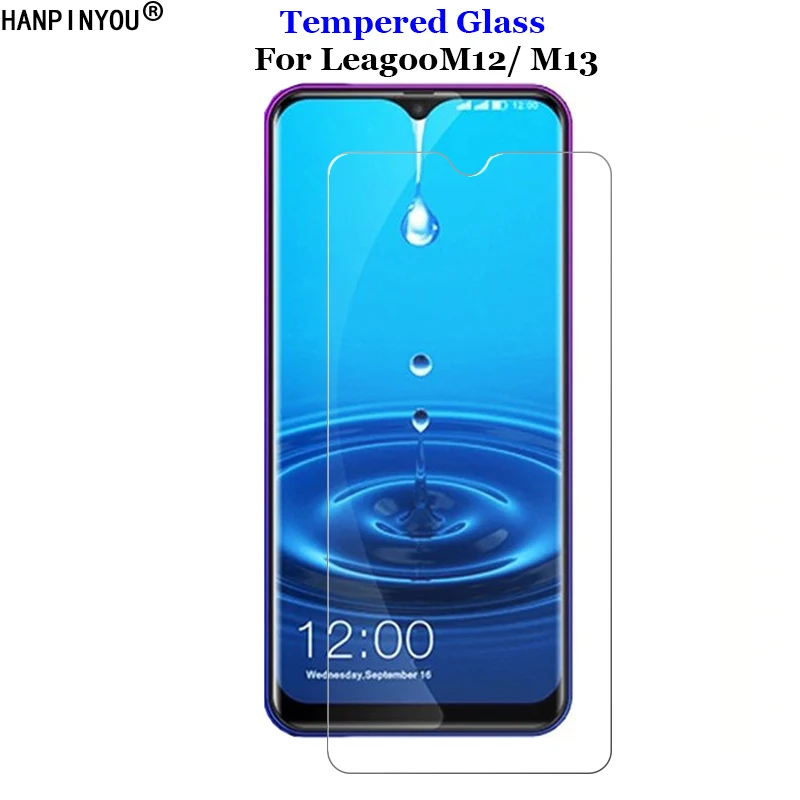 Для Leagoo M12 / M13 прозрачное закаленное стекло 9H 2.5D Премиум Защитная пленка для